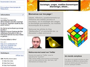 Personnalisation via Pagemodo