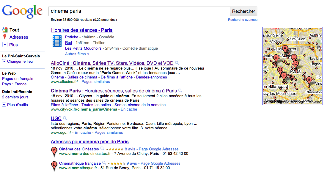 google-cinema