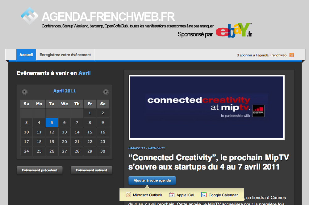 agenda-frenchweb