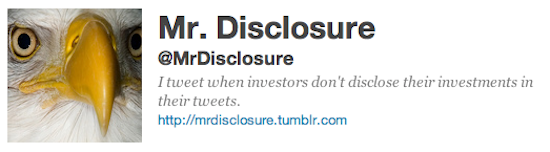 Mr-disclosure