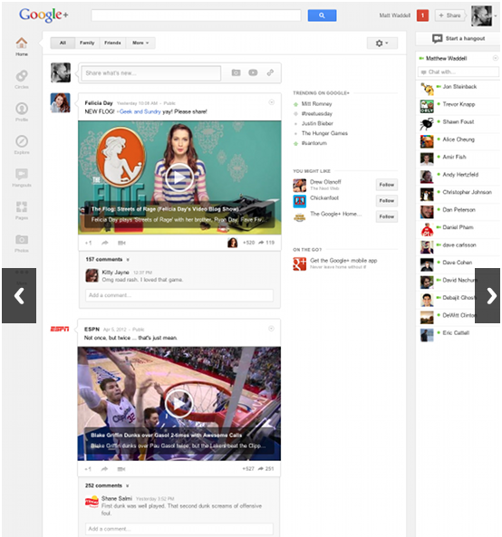 new-Google-plus