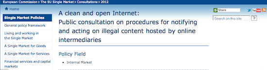 Consultation commission euro