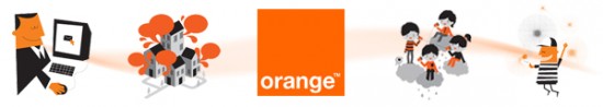 bandeau fast orange