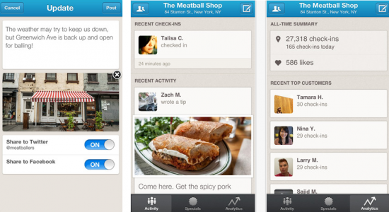 foursquare for business
