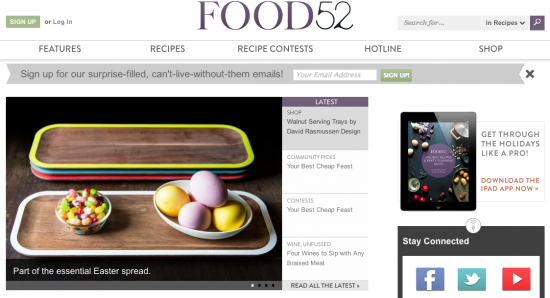 bandeau Food52