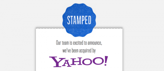 stamped