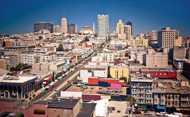 View of San Francisco, USA