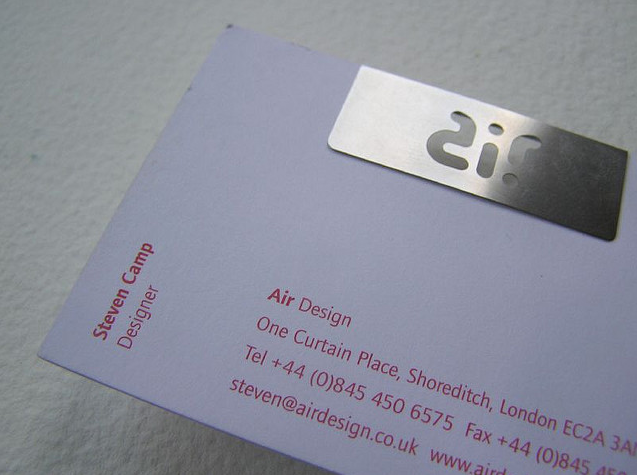 air-design-business-card carte de visite air design