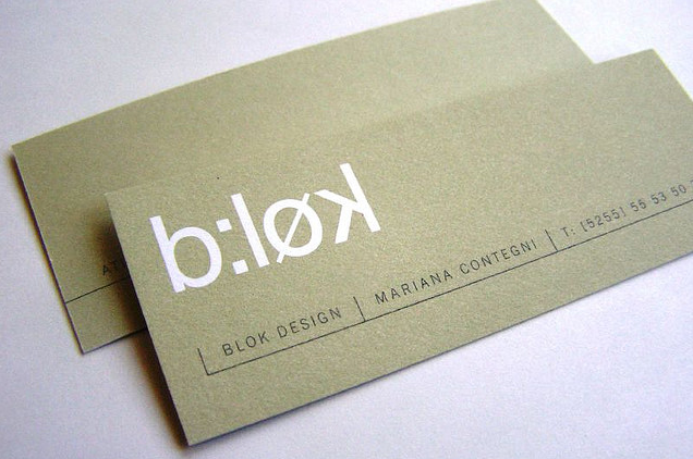 blok-business-card carte de visite blok